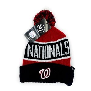 Washington Nationals Beanie Mens Womens MLB Knit Winter Hat Beanie Baseball Gift